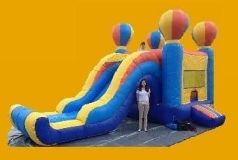 Inflatable slides